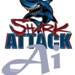 Shark Attack Ai Logo